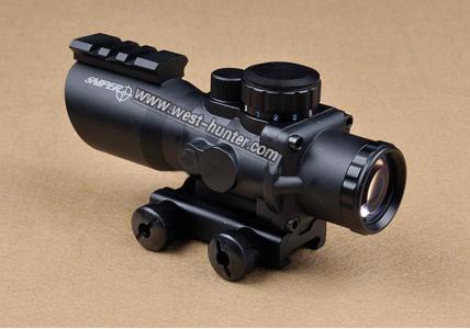 SNIPER 4X32斜口短瞄带导轨