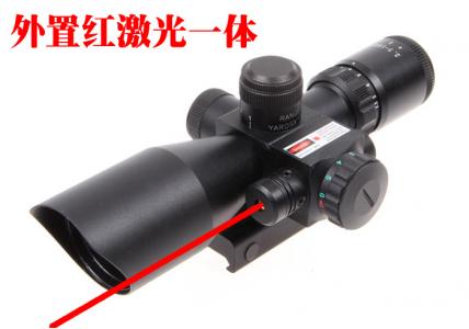 【斜口M9】JGBG 2.5-10x40ER 外置红激光