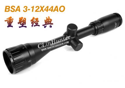 BSA Essential 3-12X44AO 高清抗震瞄
